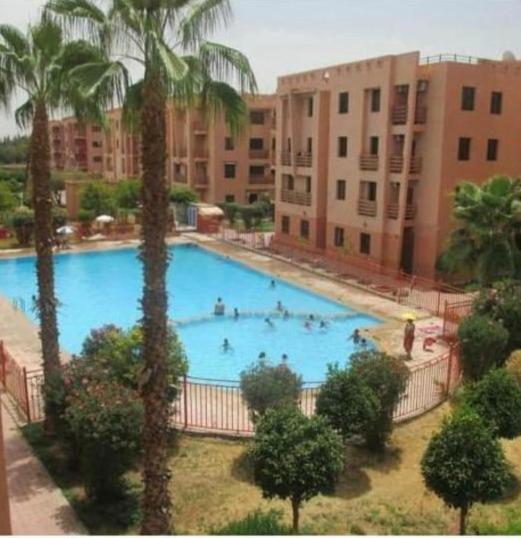 마라케시 Charmant Logement Avec Parking Residenciel Sans Piscine 아파트 외부 사진
