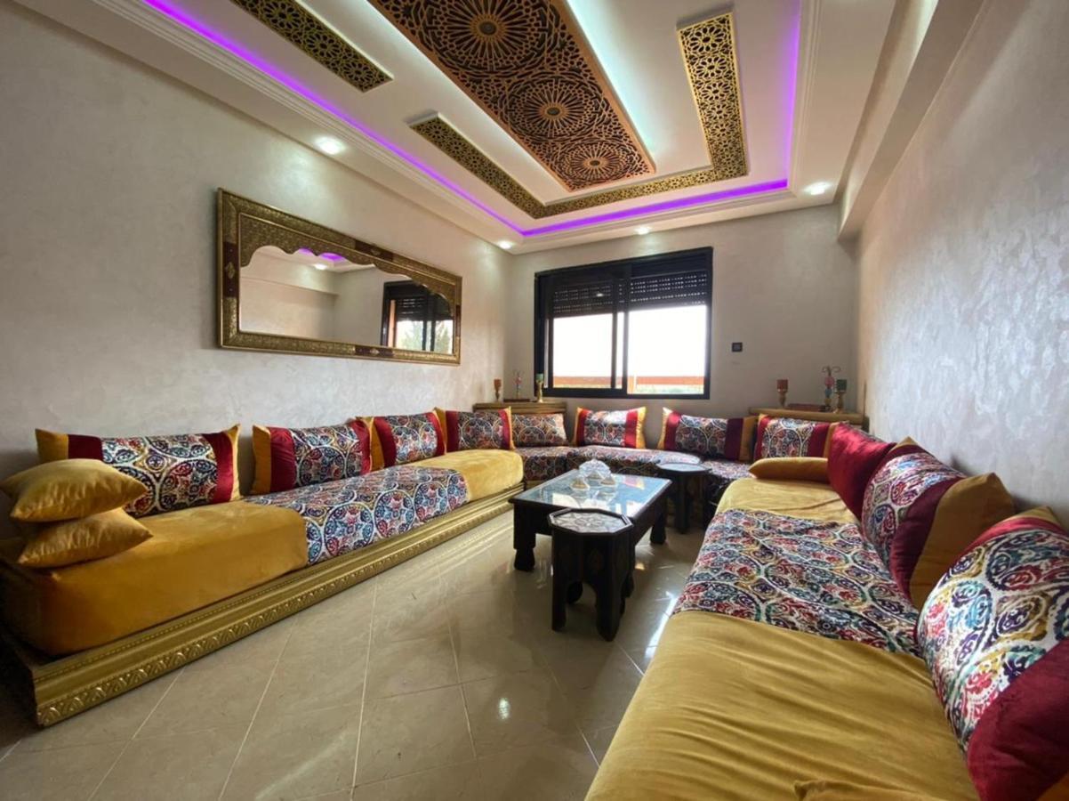마라케시 Charmant Logement Avec Parking Residenciel Sans Piscine 아파트 외부 사진